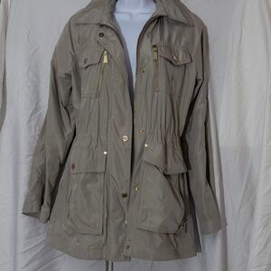 Michael Kors Trench Coat in Tan
